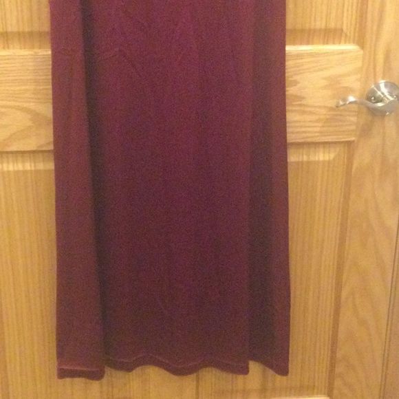 Alice + Olivia long Dress Bordeaux - Picture 3 of 14